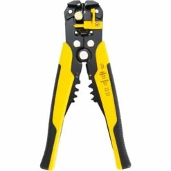 MONLY Pince à Dénuder Automatique Pince à Sertir Avec Reglage De Précision Cables AWG 24-10 / 0,2-6.0mm², Convient Pour Dénuder, Couper, Appuyer, Isoler Ou Non Isolé