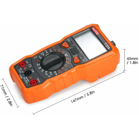 THSINDE THSIDNE Mini Multimètre Numérique Sans Contact 1999 Comptes, Avec Adsorption Magnétique LCD Rétro-éclairé Et Lampe De Poche, T21A – Image 4