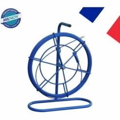 MILNOV Aiguille Fibre De Verre 7 Mm L 40 M Sur Moyen Dévidoir Sans Roulettes