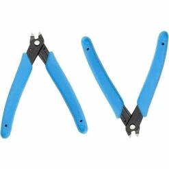 L'FLANEUR Pince Coupante Diagonale Pince Coupante Cisaille Pour Cable électrique, Precision Electrical Wire Cable Cutter Mini Pince Coupante Diagonal Side Cutter Flush Cutter, Lot De 2 ANEUR