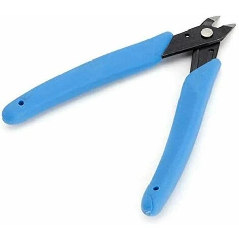 L'FLANEUR Pince Coupante Diagonale Pince Coupante Cisaille Pour Cable électrique, Precision Electrical Wire Cable Cutter Mini Pince Coupante Diagonal Side Cutter Flush Cutter, Lot De 2 ANEUR – Image 5