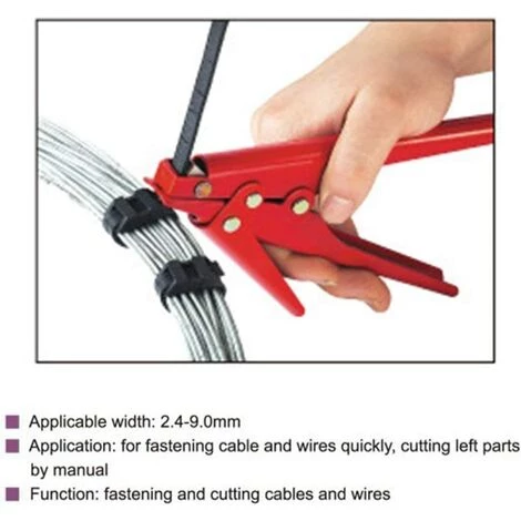 OSQI Pince De Serrage Et Coupante, Pince De Serrage Pour Outil De Serrage Pour Coupe-câble – Image 3