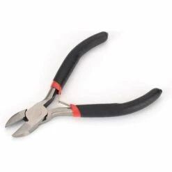 BAICCCF Pince Coupante Et Tenaille Mini Pinces Coupantes Diagonales, 4,5 Pouces/11,5 Cm CR-V Pince Coupante Multifonctionnelle De Précision Pour Dénuder Les Bijoux à La Main Outil De Fabrication De Bijoux Pour Perles