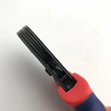 MERéTéET Pince à Sertir Professionnelle Portable AWG23–10 Avec Cliquet à Main Auto-ajustable Pour Embouts De Câble (tête Noire Avec Poignée Rouge) – Image 4