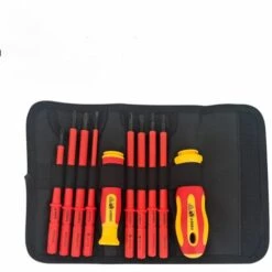 DONTODENT Lot De Tournevis Isolés 10 Pièces Tournevis Électricien, Jeu De Tournevis Isolés Multifonctions