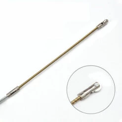 CATHERINE Jeu De Baguettes Tire-fils Avec Accessoires, （Tête De Roue Allongée En Fil D'acier 3.0 / Deux）