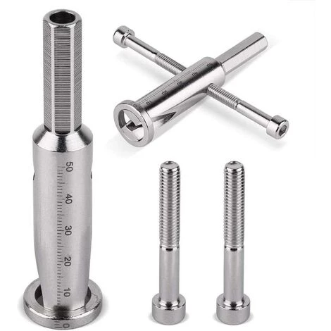 MONLY Outil De Torsion De Fil électrique - Accessoires Pour Perceuse électrique - Outil à Dénuder (argent) – Image 4