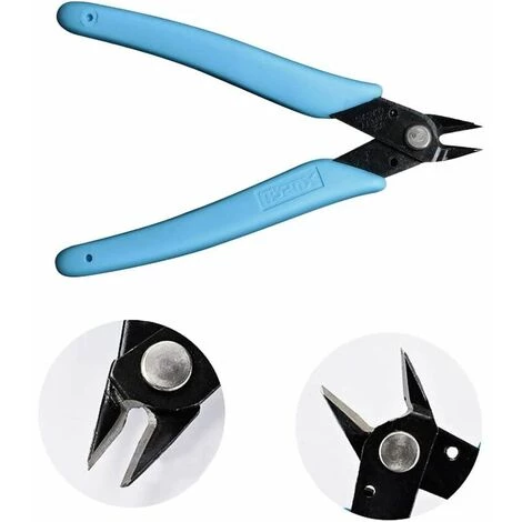 JOORRT Pinces Coupantes Diagonale Pinces Coupantes De Côté, Pince Coupante Precision Cisaille Latérale Outil De Coupe Pour Câble Électrique/Bijoux Réparation(2Pack) – Image 2