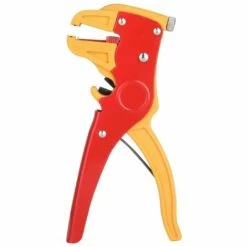 HABIENTôT Pince à Dénuder Automatique Sertisseur Coupeur De Cables Multifonctionnel Outils A Dénuder De Fils Outillage A Main Orange 150 Mm Pince Coupe Câble En Bec De Canard—Oi-FRIS (Rouge&Jaune)