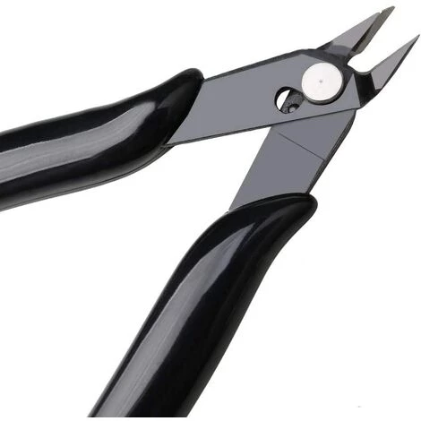 Pinces Coupantes De Côté, Yuanzi 2 Pcs Pinces Coupantes Cisaille Précision Diagonale Pour Câble Électrique, Bijoux (Noir),Adélala – Image 3