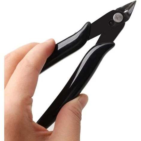 Pinces Coupantes De Côté, Yuanzi 2 Pcs Pinces Coupantes Cisaille Précision Diagonale Pour Câble Électrique, Bijoux (Noir),Adélala – Image 5