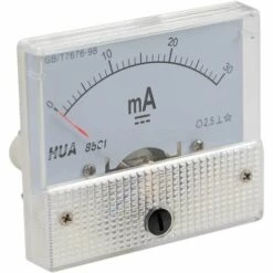 GRID COOL 30mA Ampèremètre HUA 85C1 Analogique Ampèremètre Panneau Courant Pour CO2 Laser Gravure Découpeuse