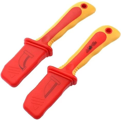 FVO Fil Isolé Décapant Câble Outil à Dénuder Courbé Crochet En Plastique Fixe Professionnel Pour Le Cadeau Du Jour De L'électricien Beau Père – Image 2