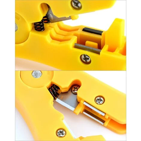 HELLO KITTY BAIN Coupe-câble, Outil Coupe-câble/dénudeur Universel 2 Pièces Pour Câbles Coaxiaux RG59, RG6, RG7 Et RG11, Catégorie Câble-CAT6 CAT5 CAT3 – Image 5