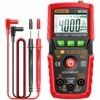 LIFCAUSAL ANENG M108 Multimetro Digitale Intelligente Auto Range 4000 Conti NCV Misuratore Multifunzione Palmare Voltmetro Amperometro Con Retroilluminazione Torcia AC/DC Tensione E Resistenza Di Corrente Rosso