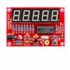 THSINDE DIY Numérique LED 1Hz-50MHz Cristal Oscillateur Fréquence Compteur Compteur Testeur Kit Outil