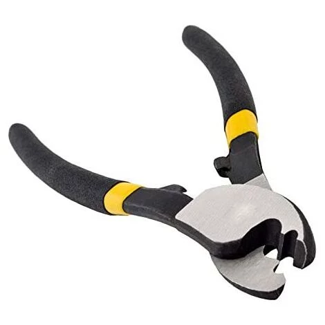 ENLENK Pince Coupe Cable,Pince Coupante 150mm Câble Mâchoires De Serrage Pour Fils Aluminium Cuivre Câble – Image 4