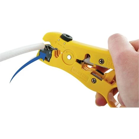 AOUGO ABI212 531- Pince à Dénuder Pour Câble D'antenne | Câble TV | Câble Coaxial | Câble Réseau | Câble Ethernet | Lames De Coupe Intégrées | Pince à Dénuder Avec Poignée Robuste – Image 5