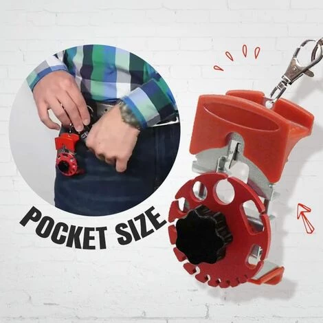 FLYME Dénudeur Rapide à La Main - Fil électrique Réglable - Portable - En Cuivre - Pour Machine à Dénuder – Image 4