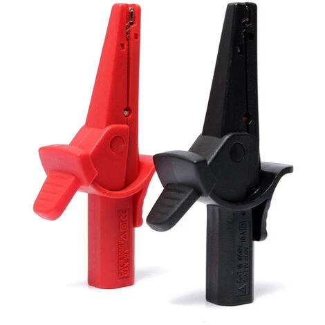 BENOBBY KIDS Multimètre à Pince Crocodile, Prise Banane 4 Mm, Pince à Crayon Pince De Test D'isolation à Courant élevé – Image 2