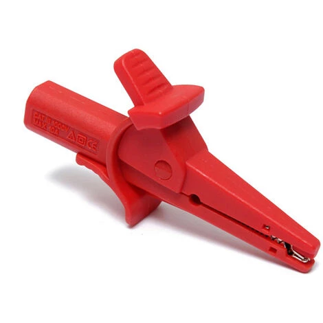 BENOBBY KIDS Multimètre à Pince Crocodile, Prise Banane 4 Mm, Pince à Crayon Pince De Test D'isolation à Courant élevé – Image 4