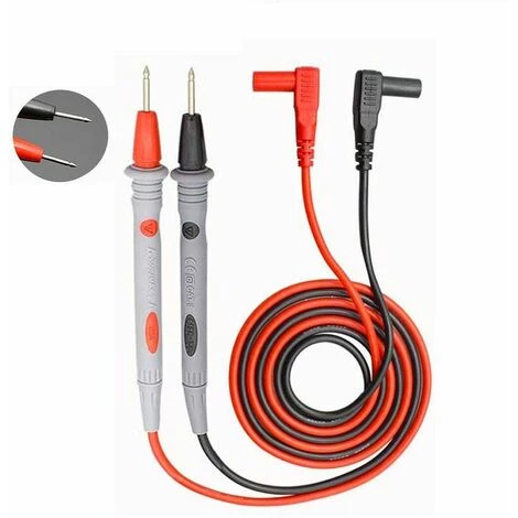 Cisea 1 Paire De Cordons De Test Multimètre Robustes 1M 1000V/20A/CAT III/IV Jeu De Pointes De Mesure De Câble De Test Pour Multimètre
