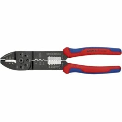 Knipex Knipex-Werk 97 32 240 Pince à Sertir Pour Cosses Isolées, Pour Connecteurs Enfichables Isolés 1.5 à 6 Mm²
